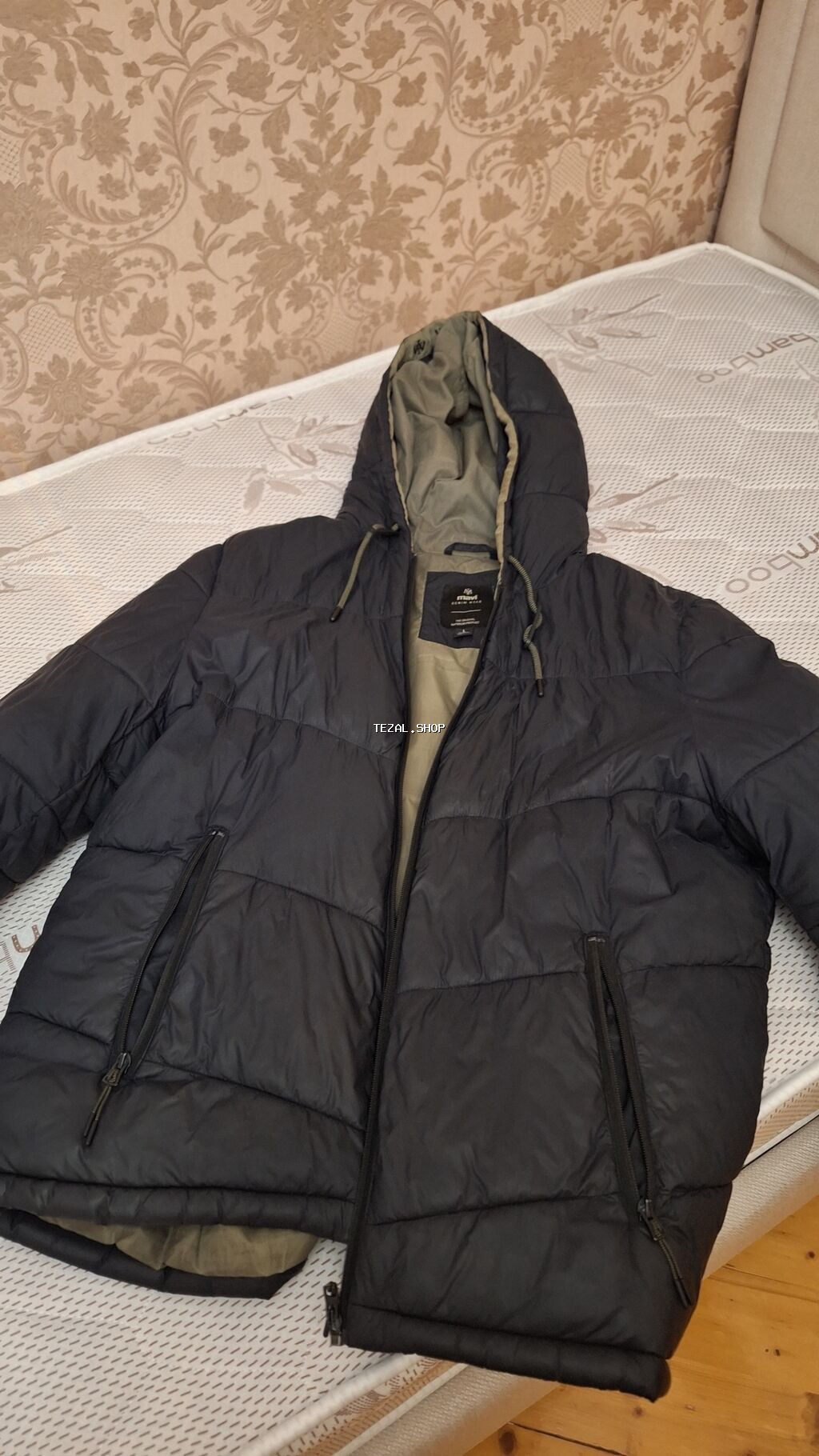 Kurtka, Bolonka, Qış, Mavi, L