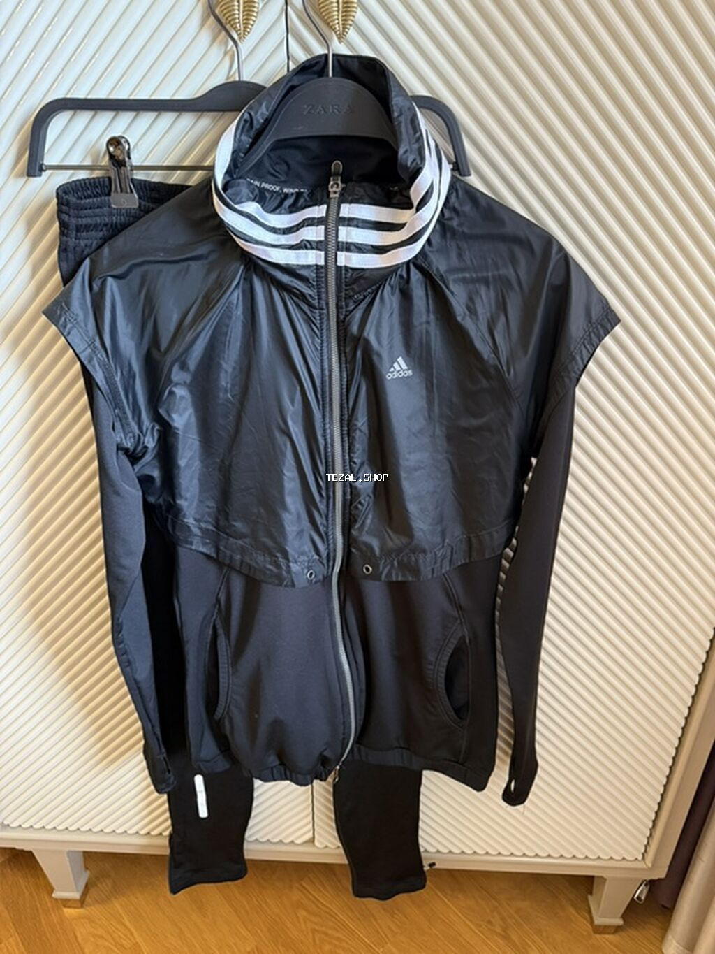 İdman dəsti, Adidas, M, rəng - Qara - şəkil 4