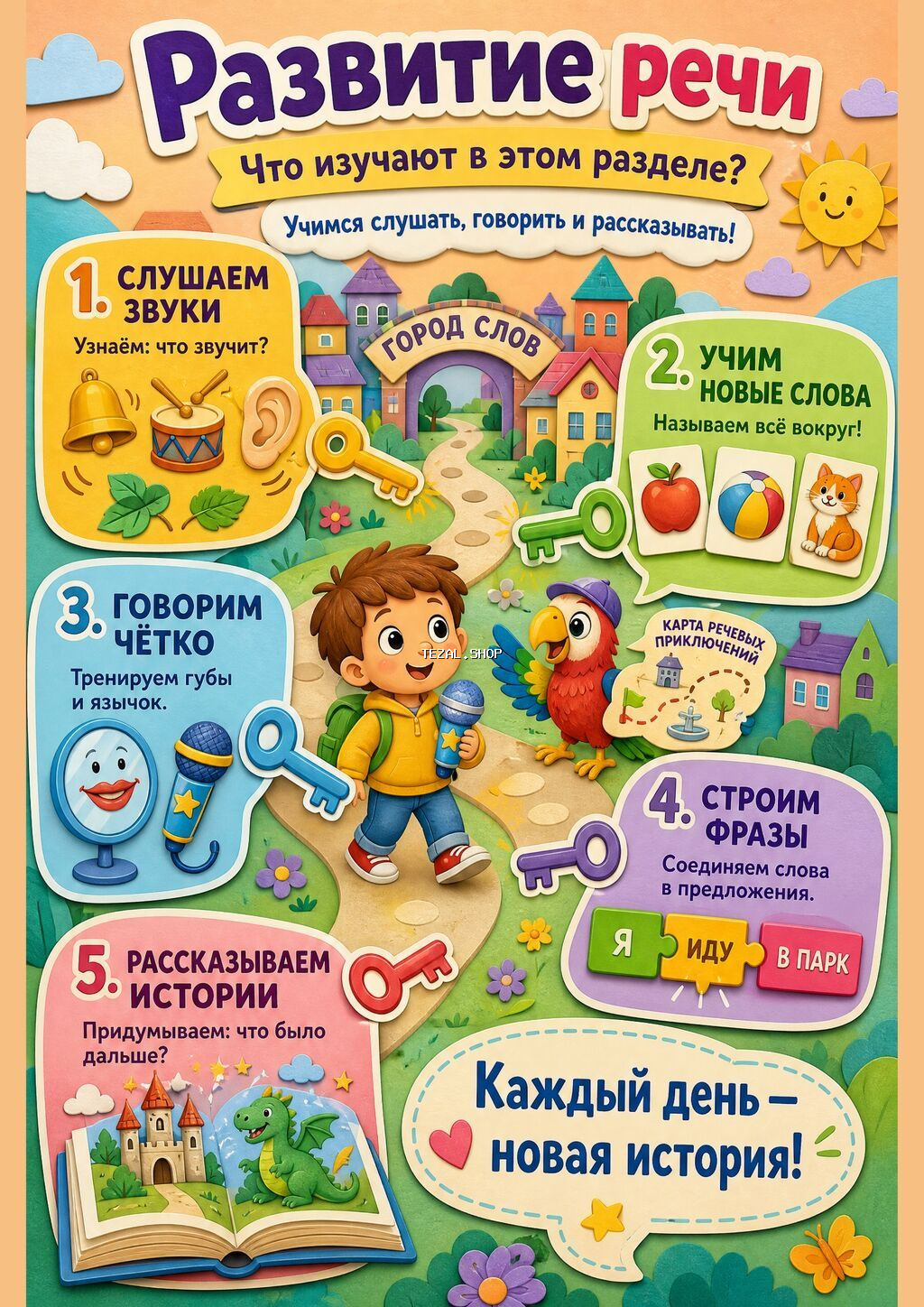 “Умный старт” 🇦🇿🇷🇺 ❗️💡Müəllifdən (от автора) Məktəbəqədər yaşlı - şəkil 3