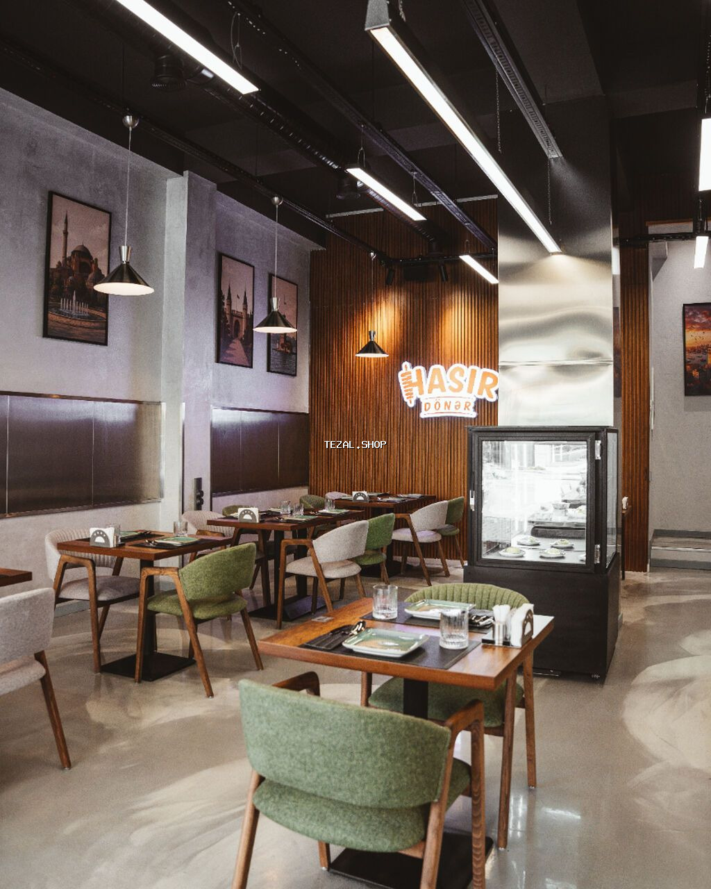 Restoran hazır vəziyyətdədir və fəaliyyət üçün bütün əsas imkanlara - şəkil 3