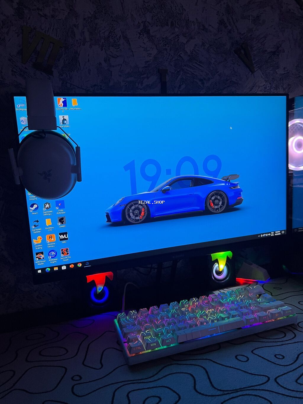 Tam Dəst Gaming PC / Ryzen 5 5600 + RX 6500 XT / Monitor, Siçan - şəkil 4