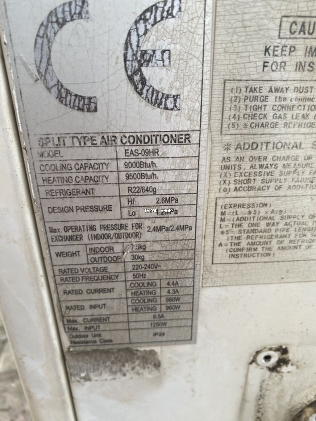 Elite kondisioneri satilir! Islek veziyyetdedir! 2 ededir! 1. 20-25 kv - şəkil 4