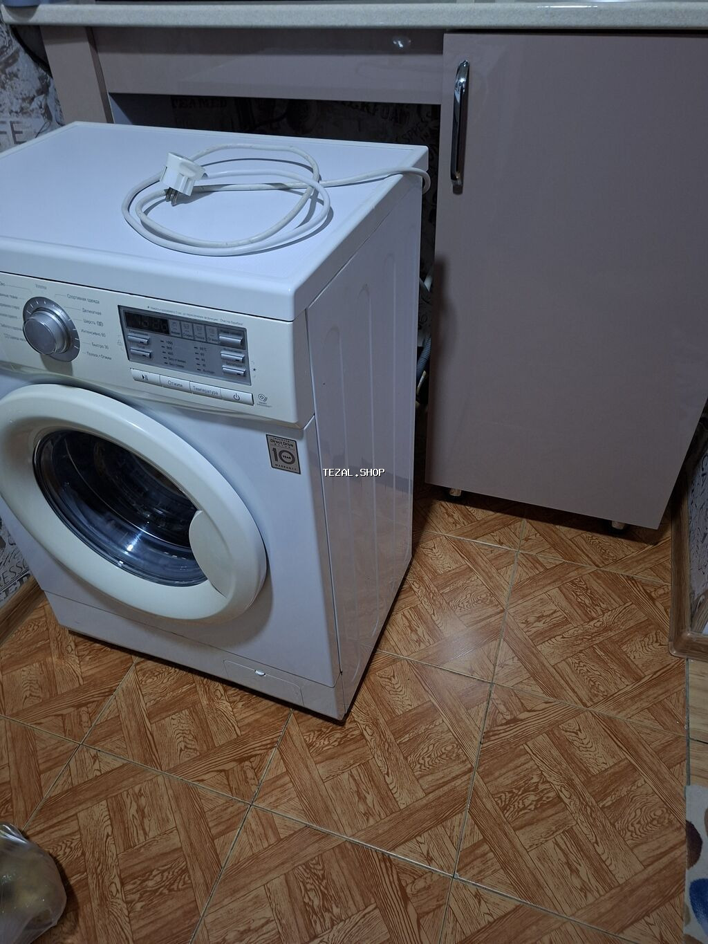 Paltaryuyan maşın LG, 6 kq, İşlənmiş, Avtomat, Qurutma var - şəkil 3