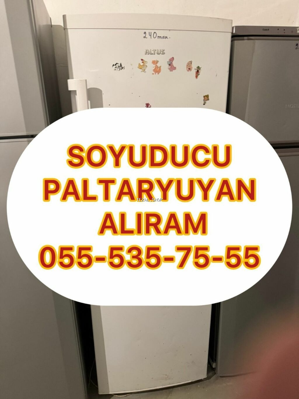 İşlənmiş 2 qapılı Bosch Soyuducu Alınır
