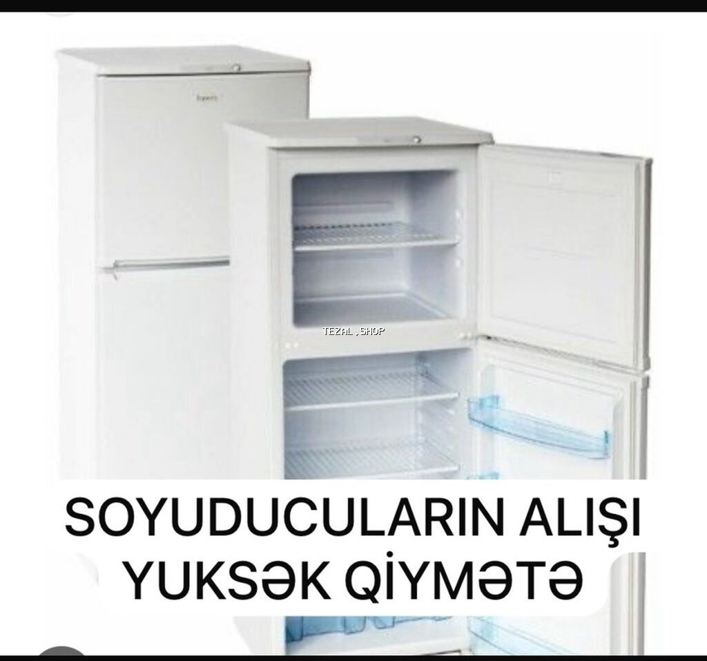 Soyuducuların alınması yüksək qiymətə
