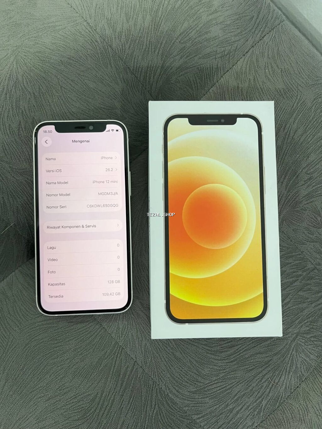 IPhone 12, 128 GB, Ağ, Zəmanət, Kredit, Simsiz şarj - şəkil 4
