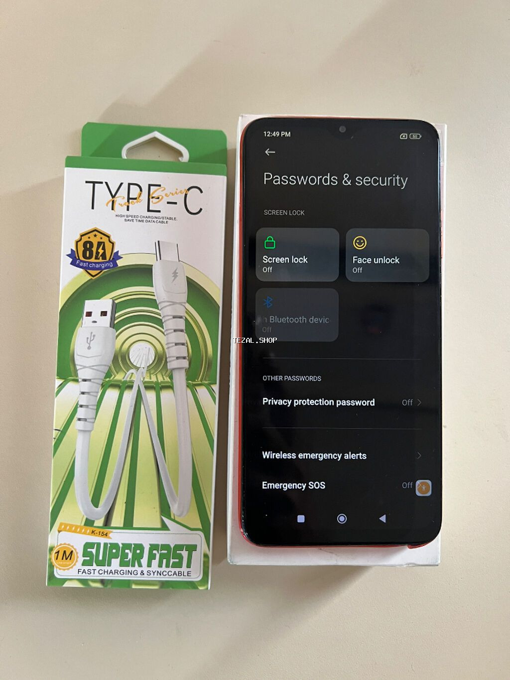 Redmi 9T, 128 GB, rəng - Qırmızı, Sensor - şəkil 2
