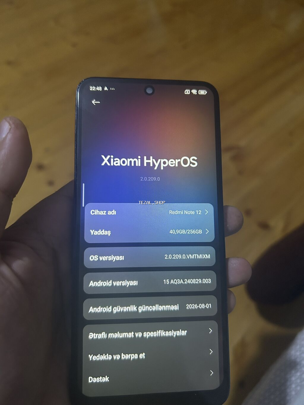 Redmi Note 12, 256 GB