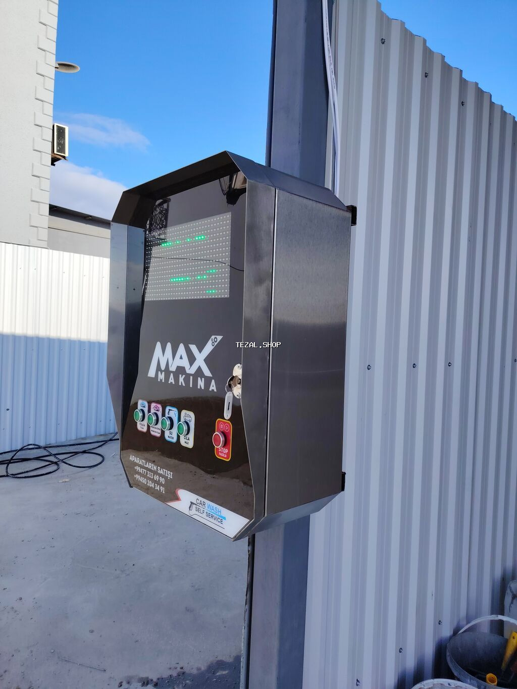 Özünüyuyan avtoyuma postları – MAX Makina aparatları ilə - şəkil 4