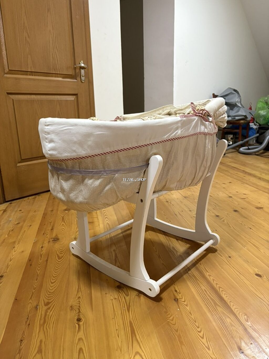 Baha alınıb. Mothercare original körpə beşiyi (Moses basket). Təzə - şəkil 2