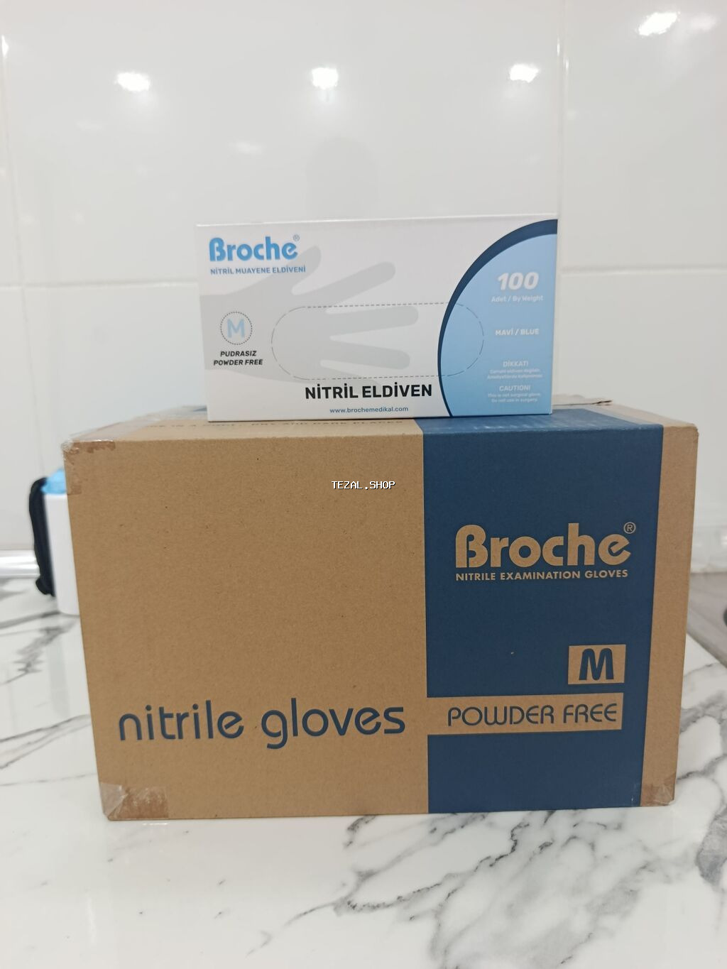 Obtavoy alışda endirim mümkündür ✅ Broche nitril müayinə əlcəkləri –