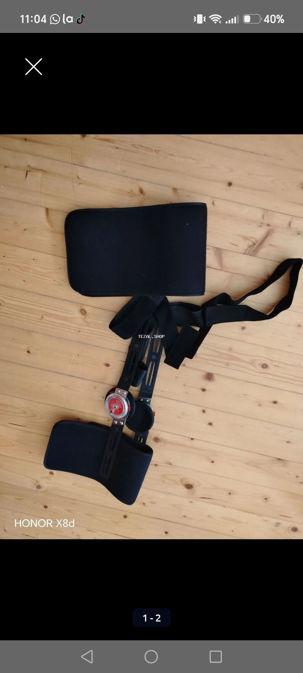 Məhsul: EKO I Angle Adjustable Knee Brace – bucaq tənzimlənən diz - şəkil 2