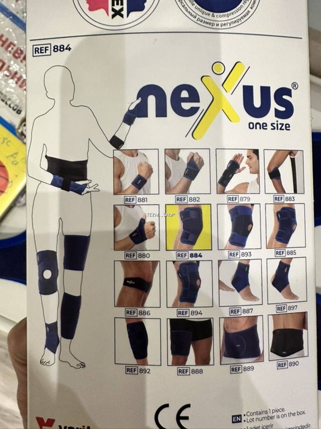 Nexus Knee Support (REF 884) – dizlik Demək olar təzədir. 55 man - şəkil 4