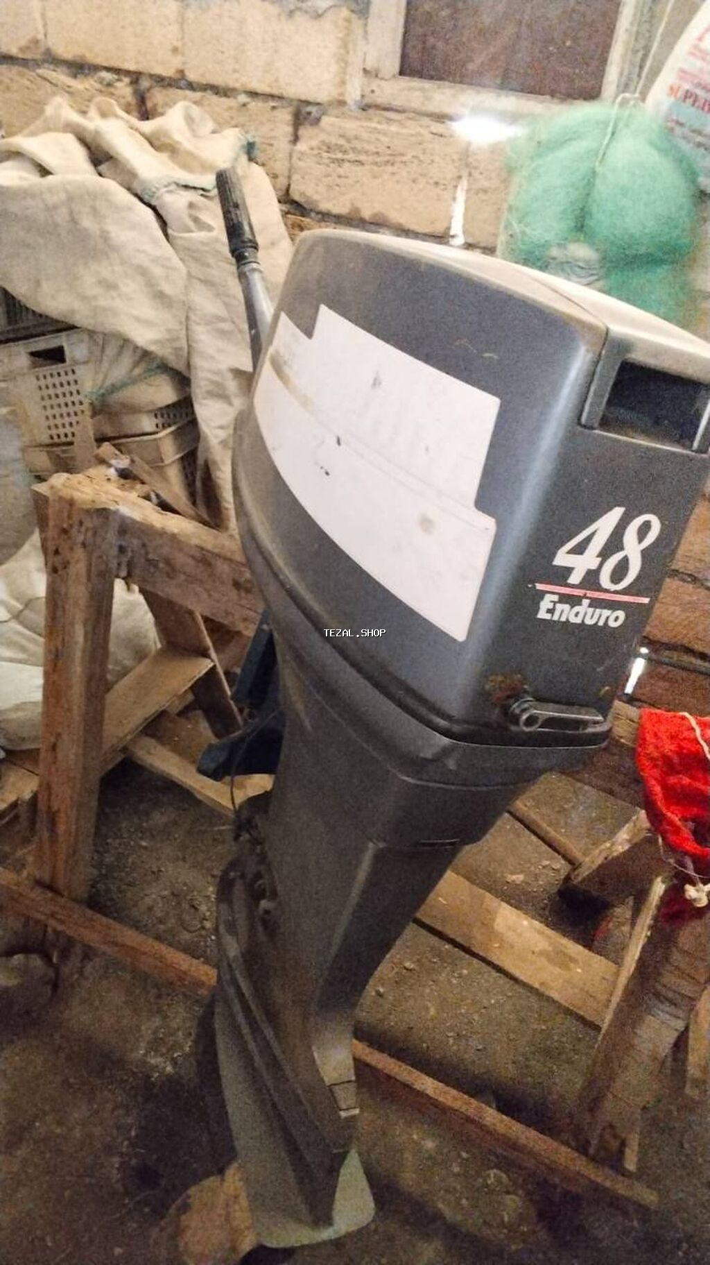 Yamaha Enduro 48 asma qayıq mühərriki və kiçik fiber/qaynaq gövdəli - şəkil 4