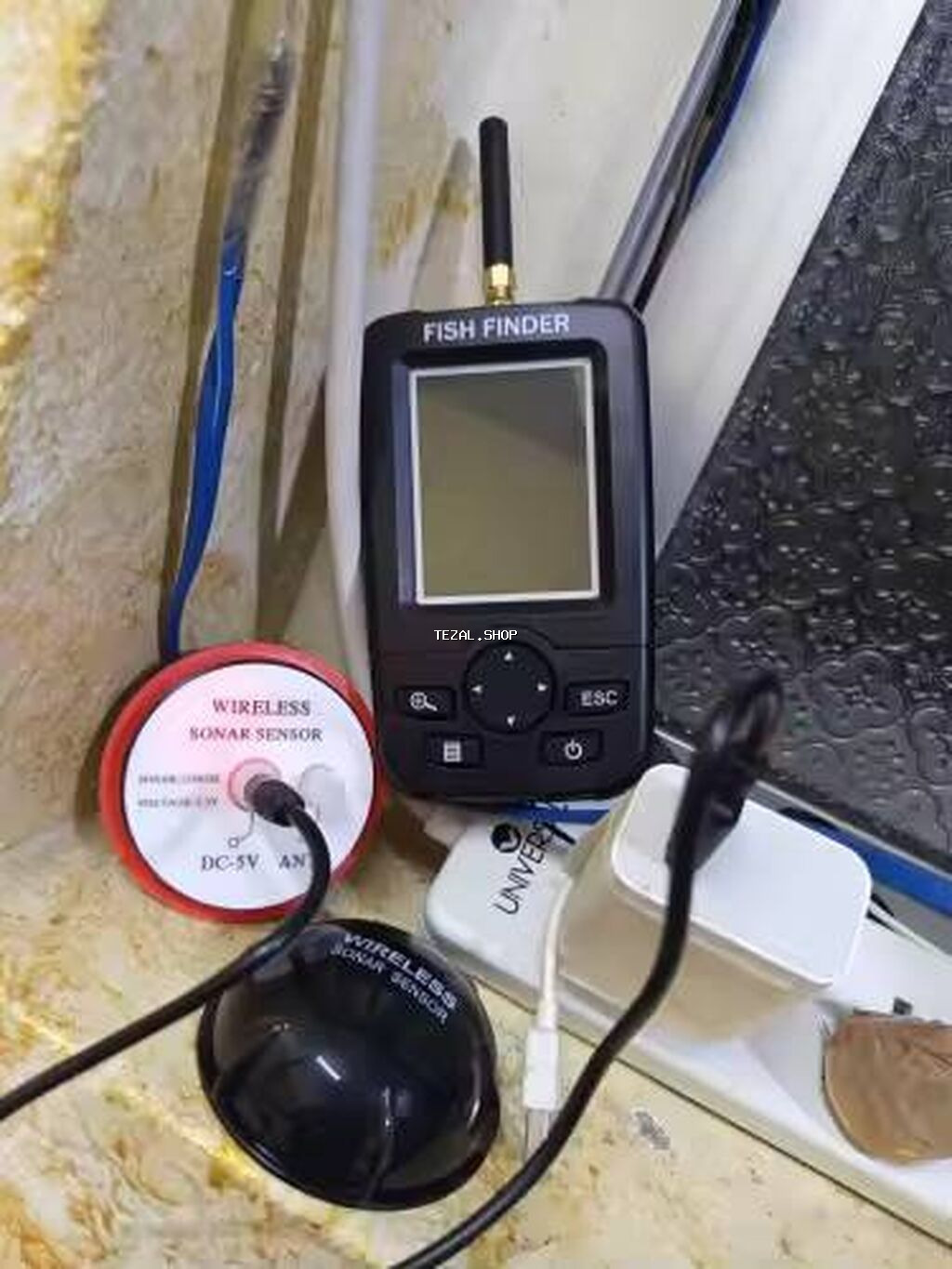 🎣 Portativ Simsiz Balıq Axtarıcı Sonar – 100 metr məsafə 🎣 Bu LCD - şəkil 3