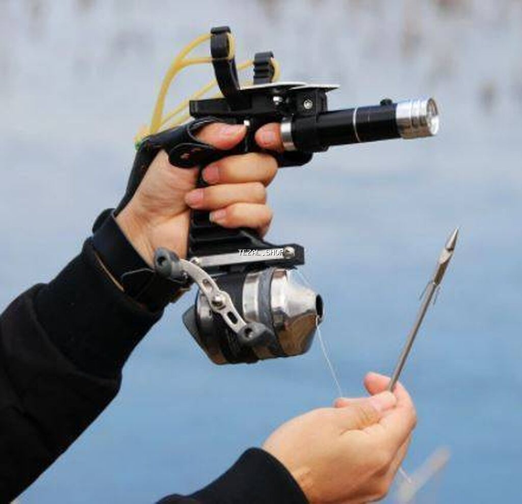 Baliq üçün Raqatka / Slingshot 🎣🏹 Keyfiyyətli slingshotla balıq ovu
