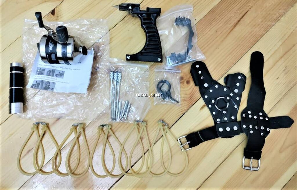 Baliq üçün Raqatka / Slingshot 🎣🏹 Keyfiyyətli slingshotla balıq ovu - şəkil 4