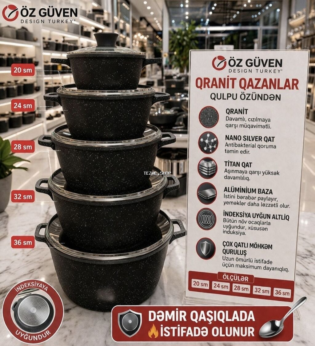 Qazan, Qranit, Türkiyə