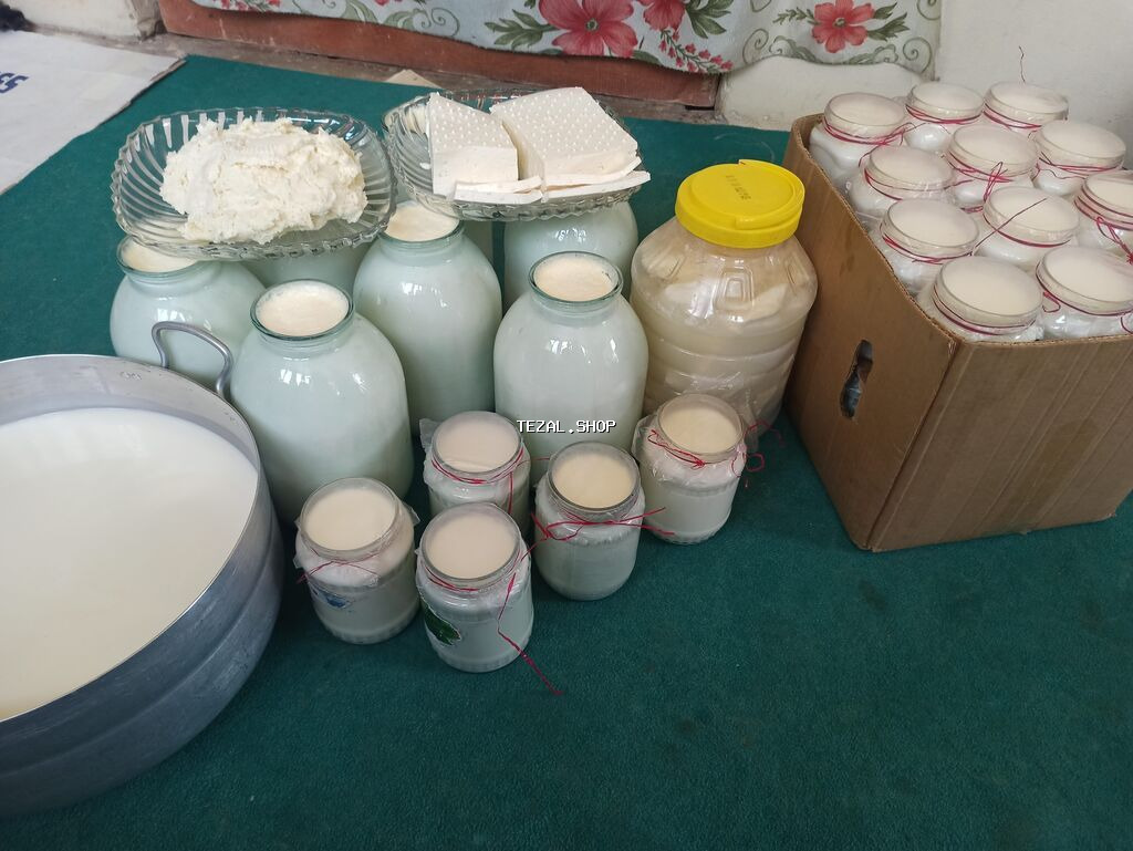 1 ltr --1 m 50 qəpik ( Süd ) 3 kq balon --4 m 50 qəpik (qatiq) 600 qr
