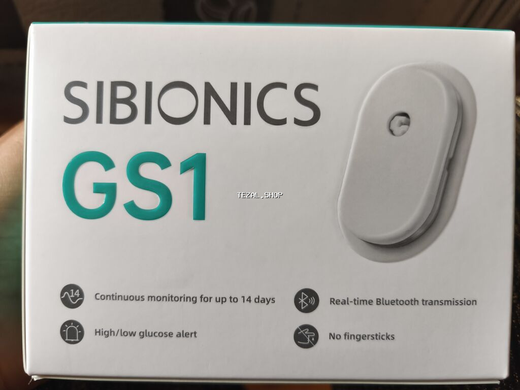 SIBIONICS GS1 – Davamlı Qlükoza İzləmə Sistem Əlde 6 ədəd var hamsini
