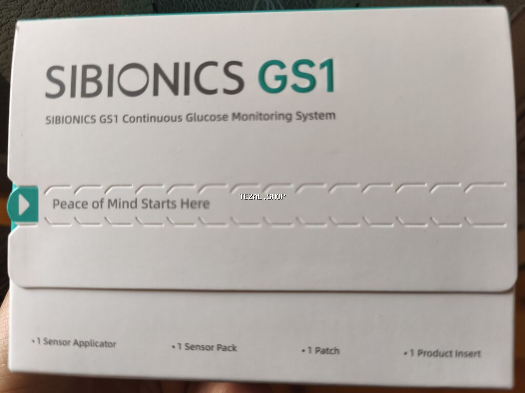 SIBIONICS GS1 – Davamlı Qlükoza İzləmə Sistem Əlde 6 ədəd var hamsini - şəkil 2