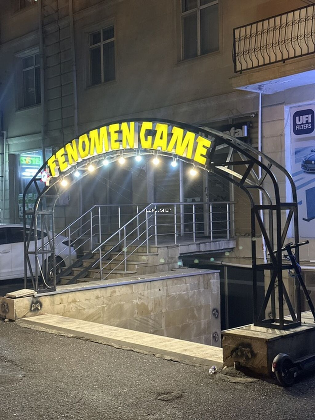 Hazir demir qarishig FENOMEN GAME reklam plakati satilir tecilii