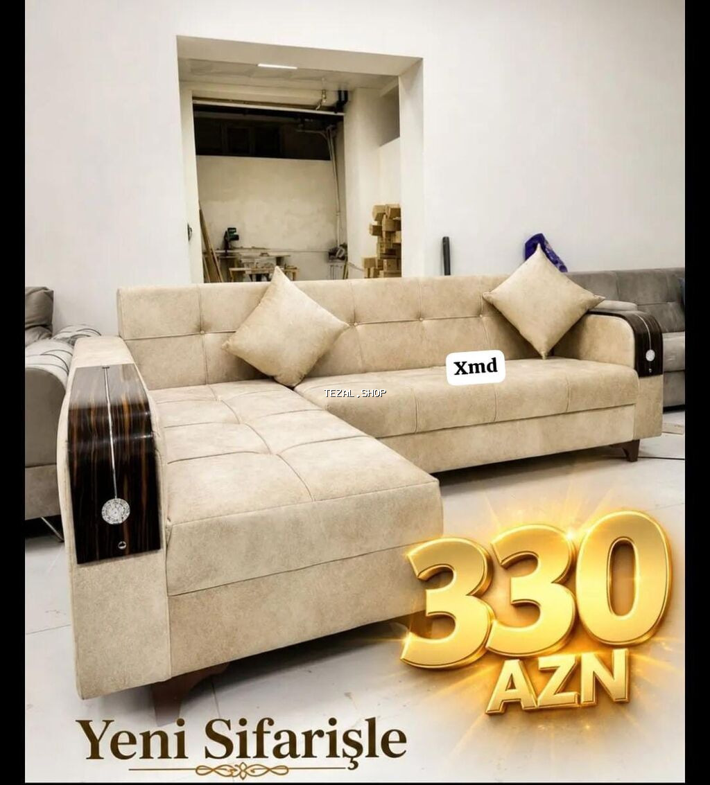 Künc divan, Qonaq otağı üçün, Parça