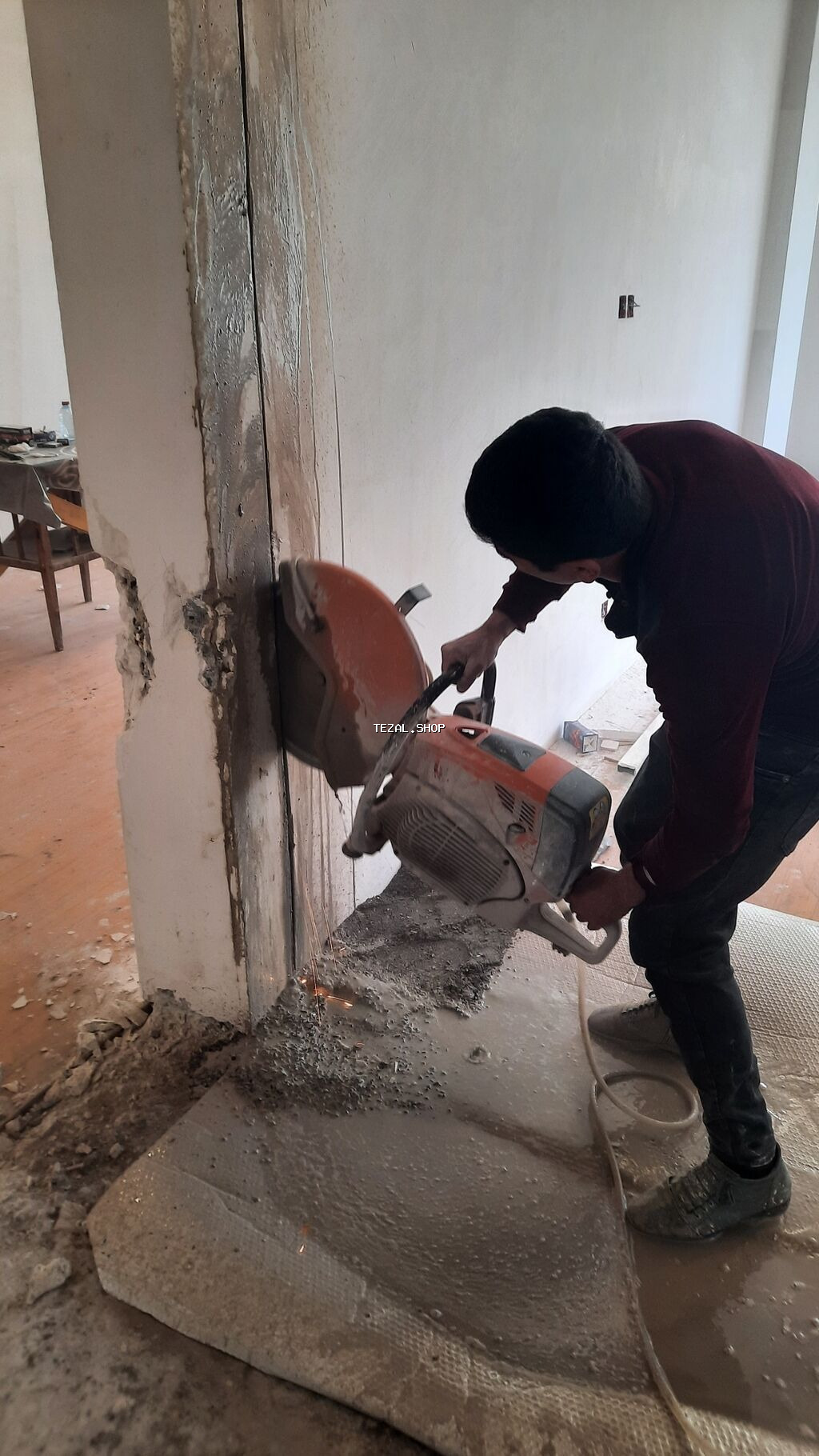 Beton kesimi deşimi kesilmesi deşilmesi sökintidi sökilmdsi sesiz - şəkil 4