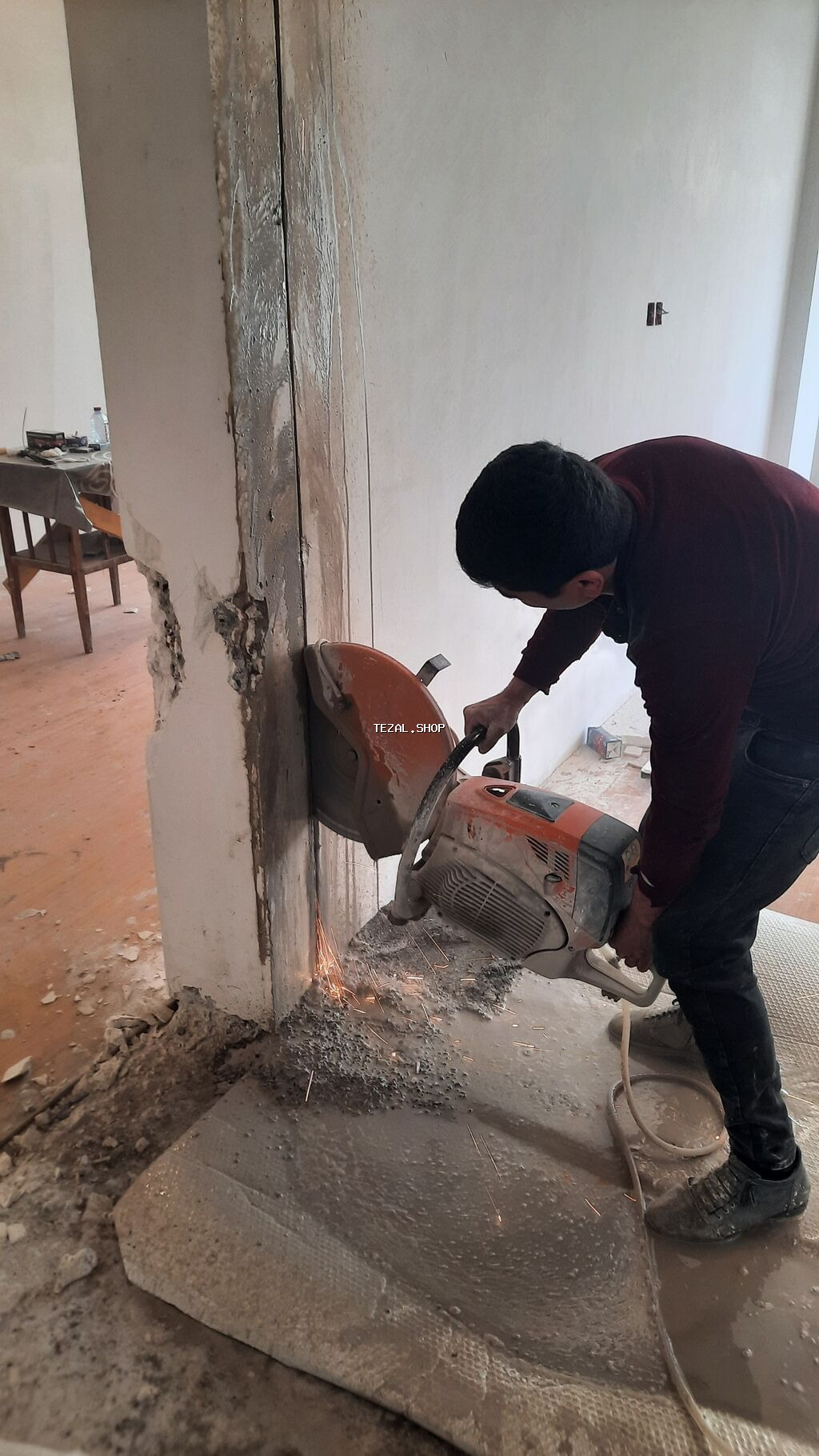 Beton kesimi deşimi kesilmesi deşilmesi sökintidi sökilmdsi sesiz - şəkil 5