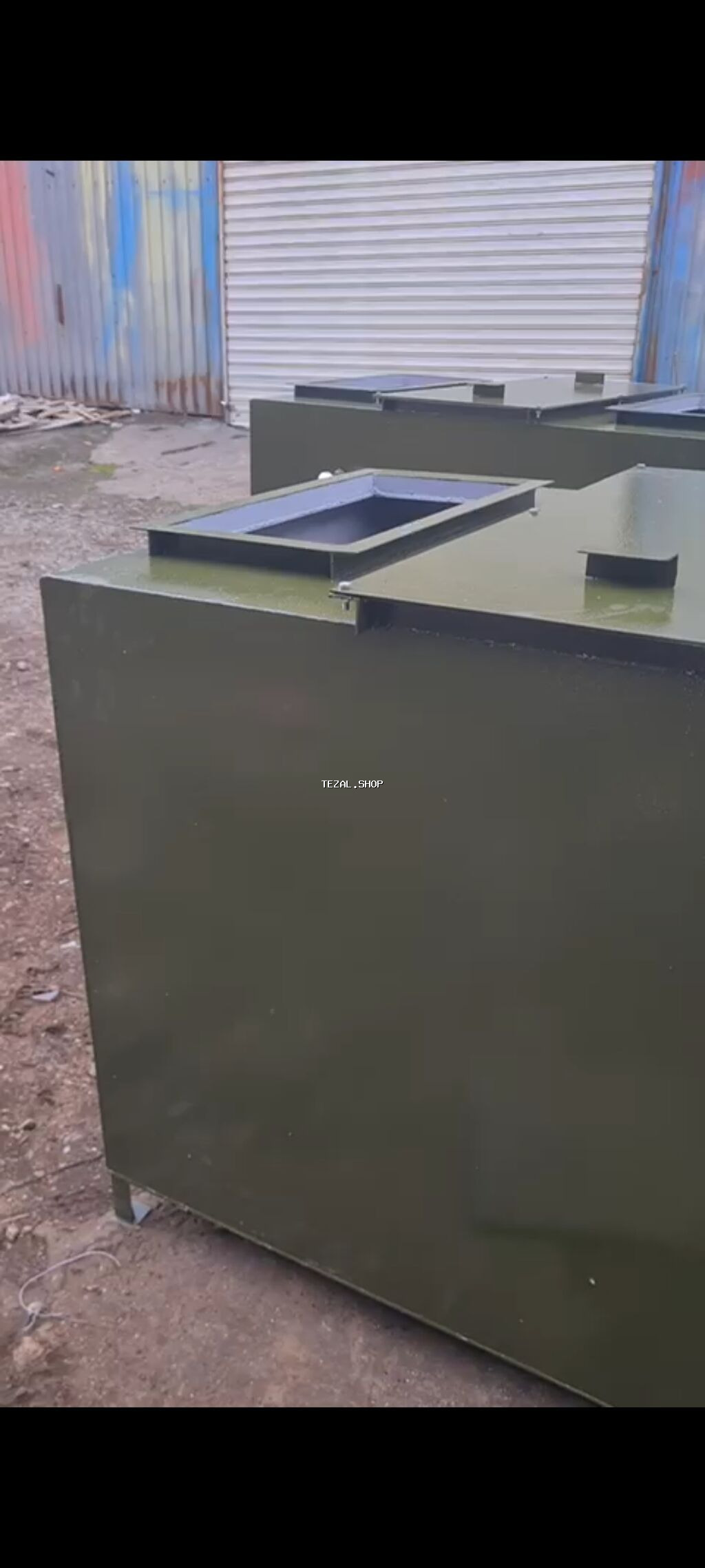 Sənaye tipli yağ tutucu (grease trap) və tüstü boğucu filtrləmə - - şəkil 4