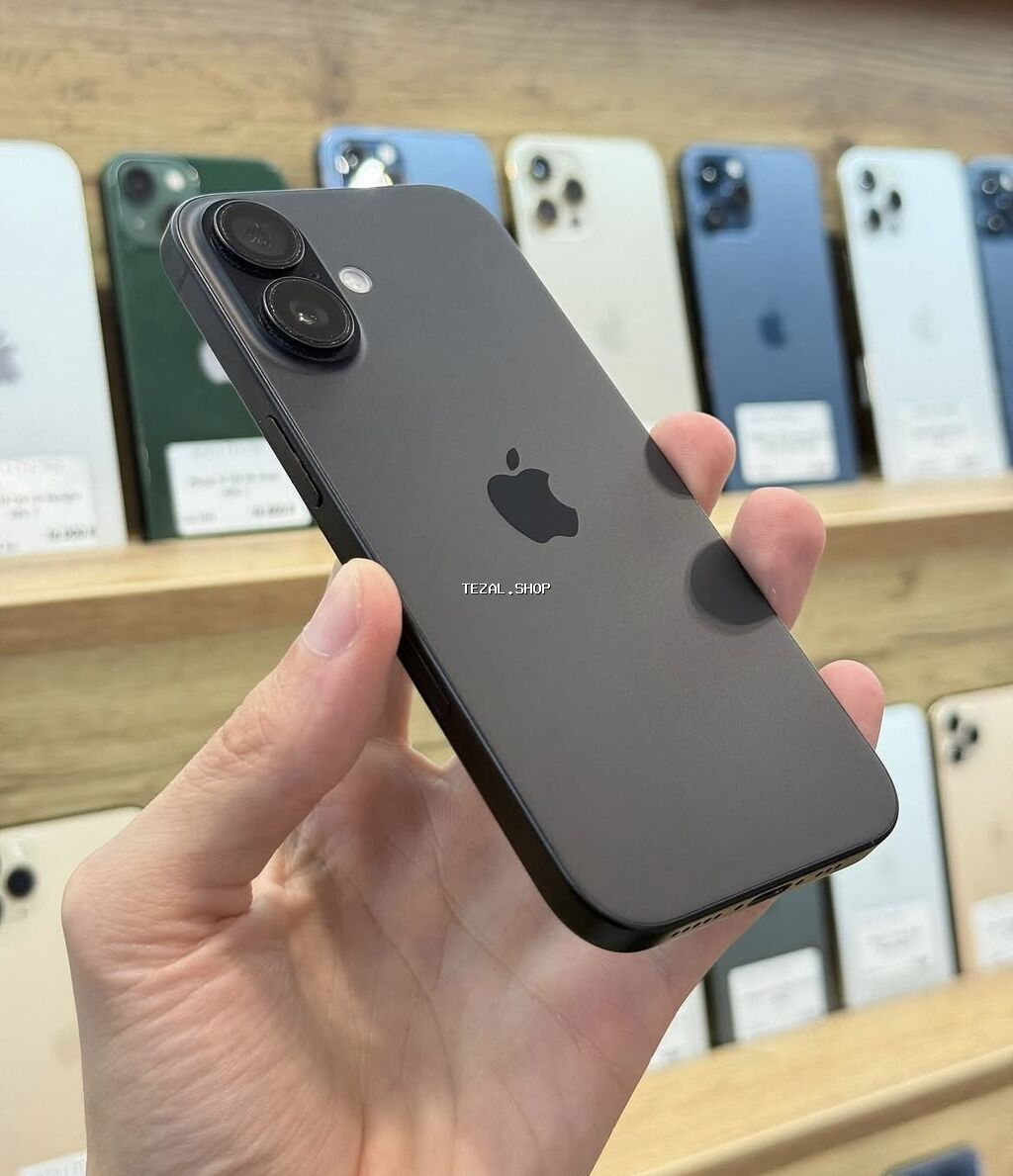 IPhone 16, 128 GB, Qara, Zəmanət, Simsiz şarj, Face ID