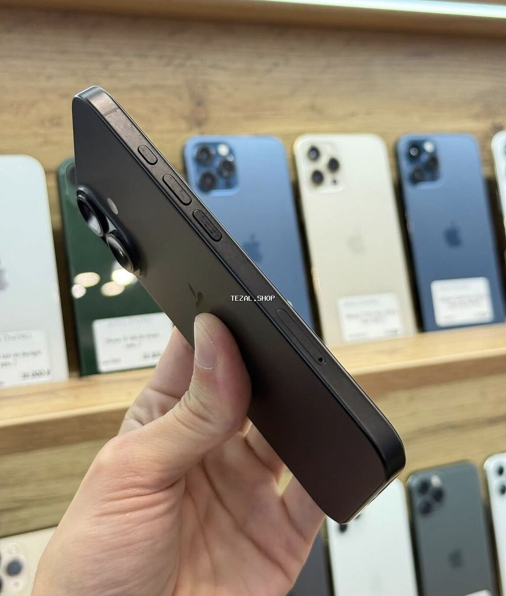 IPhone 16, 128 GB, Qara, Zəmanət, Simsiz şarj, Face ID - şəkil 2