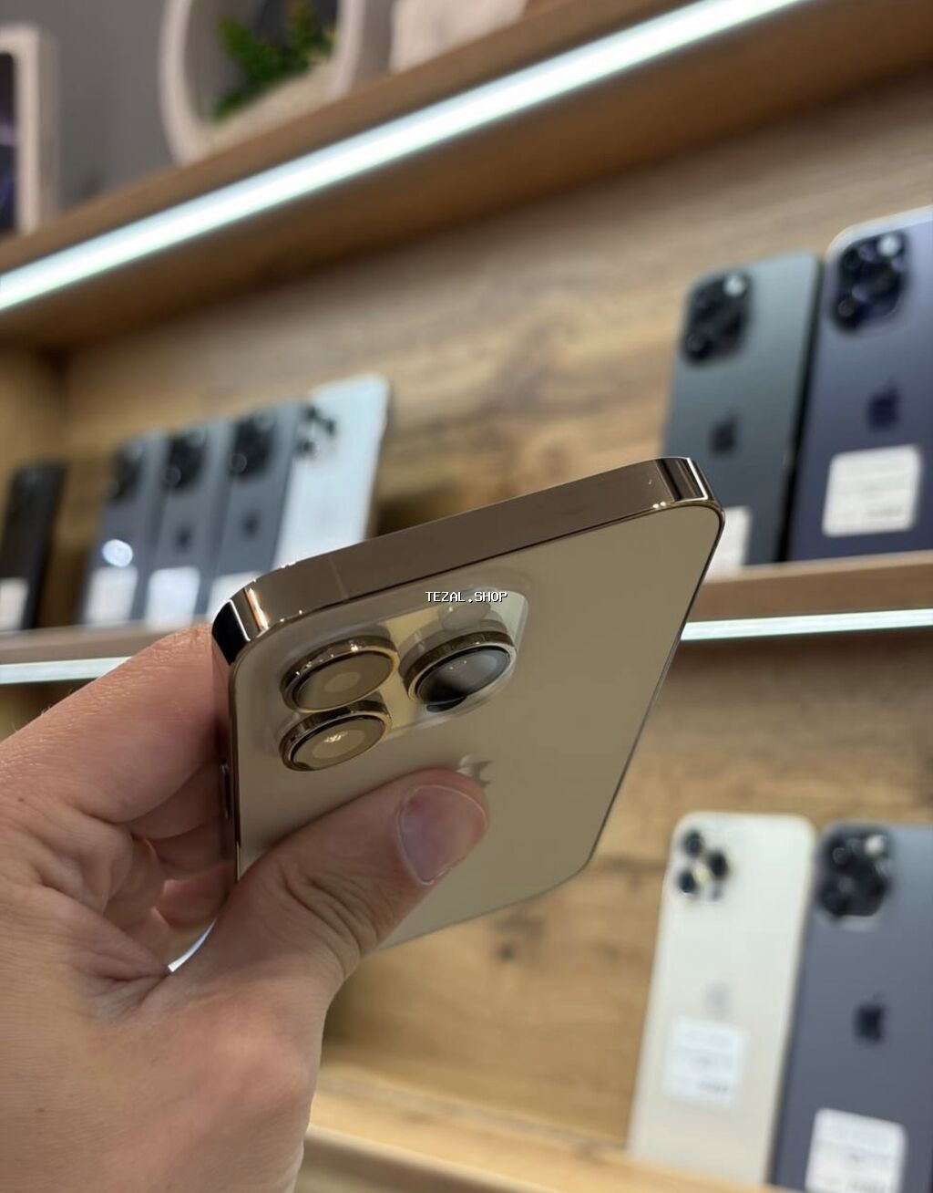 IPhone 14 Pro, 128 GB, Matte Gold, Zəmanət, Simsiz şarj, Face ID - şəkil 5