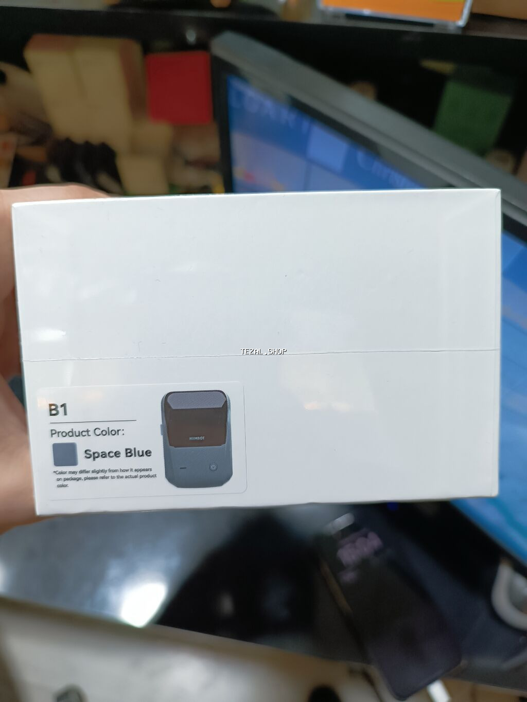 Niimbot B1 termoprinter. blutuz ilə telefona qoşulur və telefondan - şəkil 2