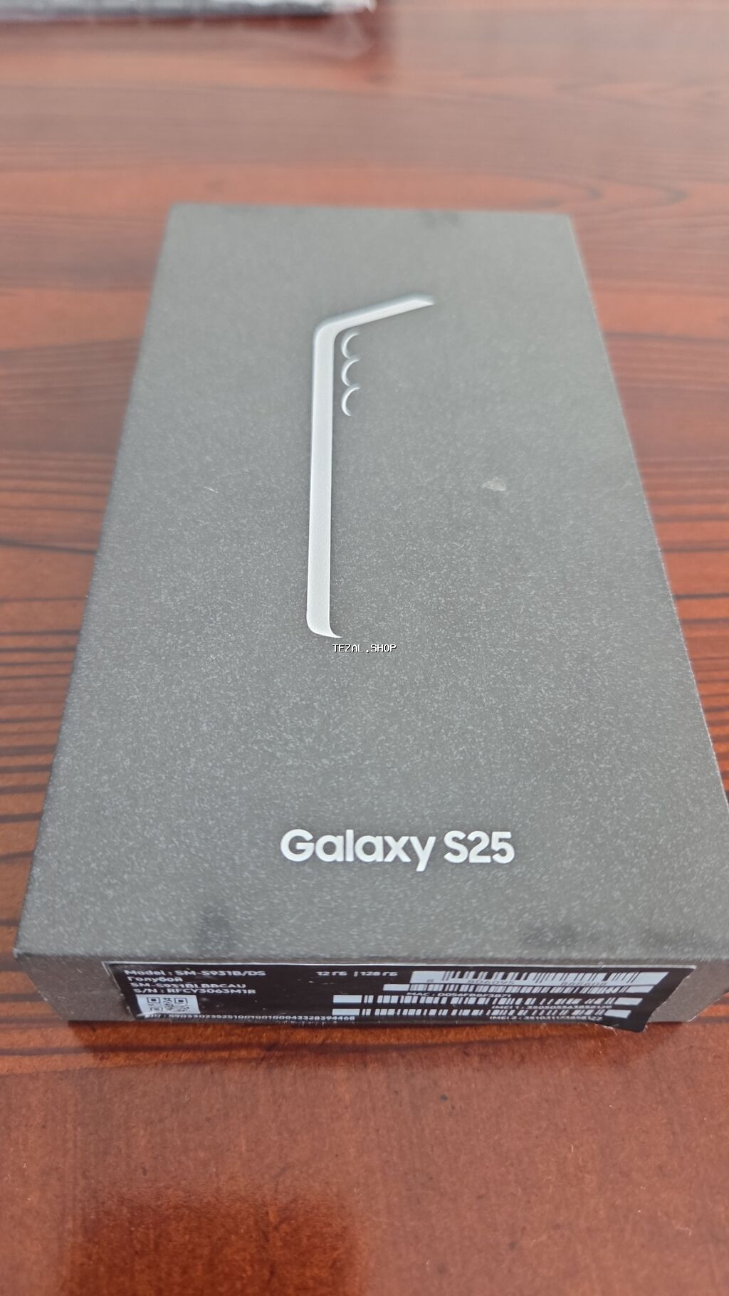 Samsung Galaxy S25, 128 GB, rəng - Gümüşü, İki sim kartlı