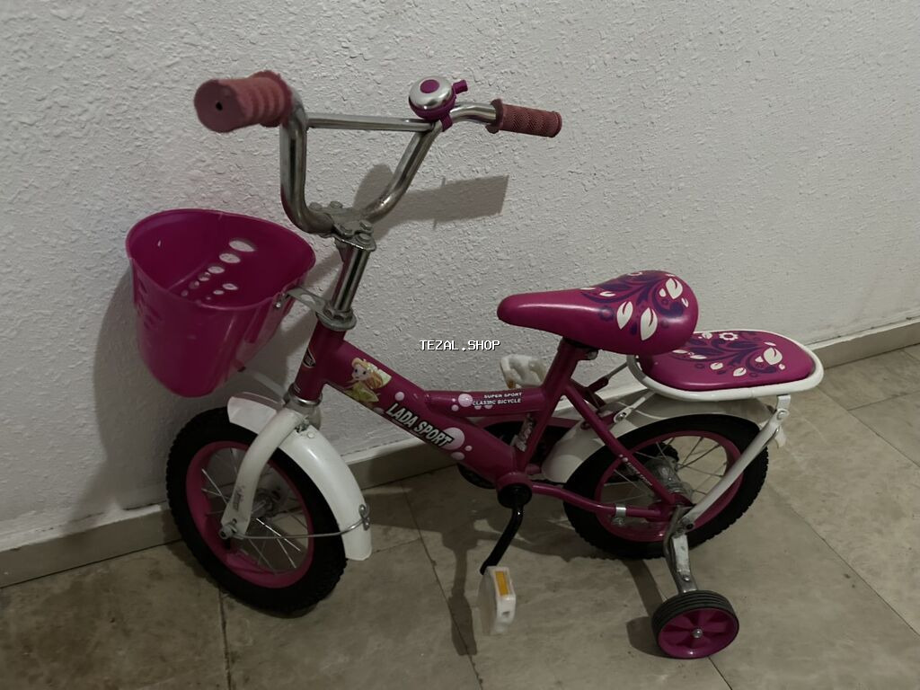 Uşaq velosipedi – Lada Sport, tək sürüş üçün köməkçi təkərlərlə - - şəkil 3