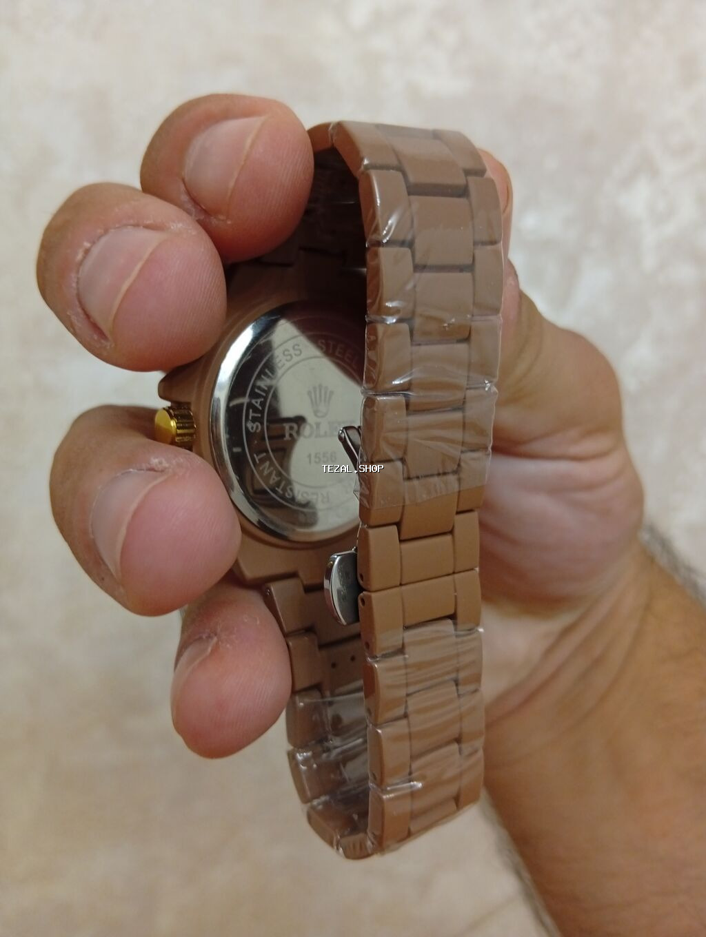 Yeni, Qol saatı, Rolex, rəng - Qəhvəyi - şəkil 2