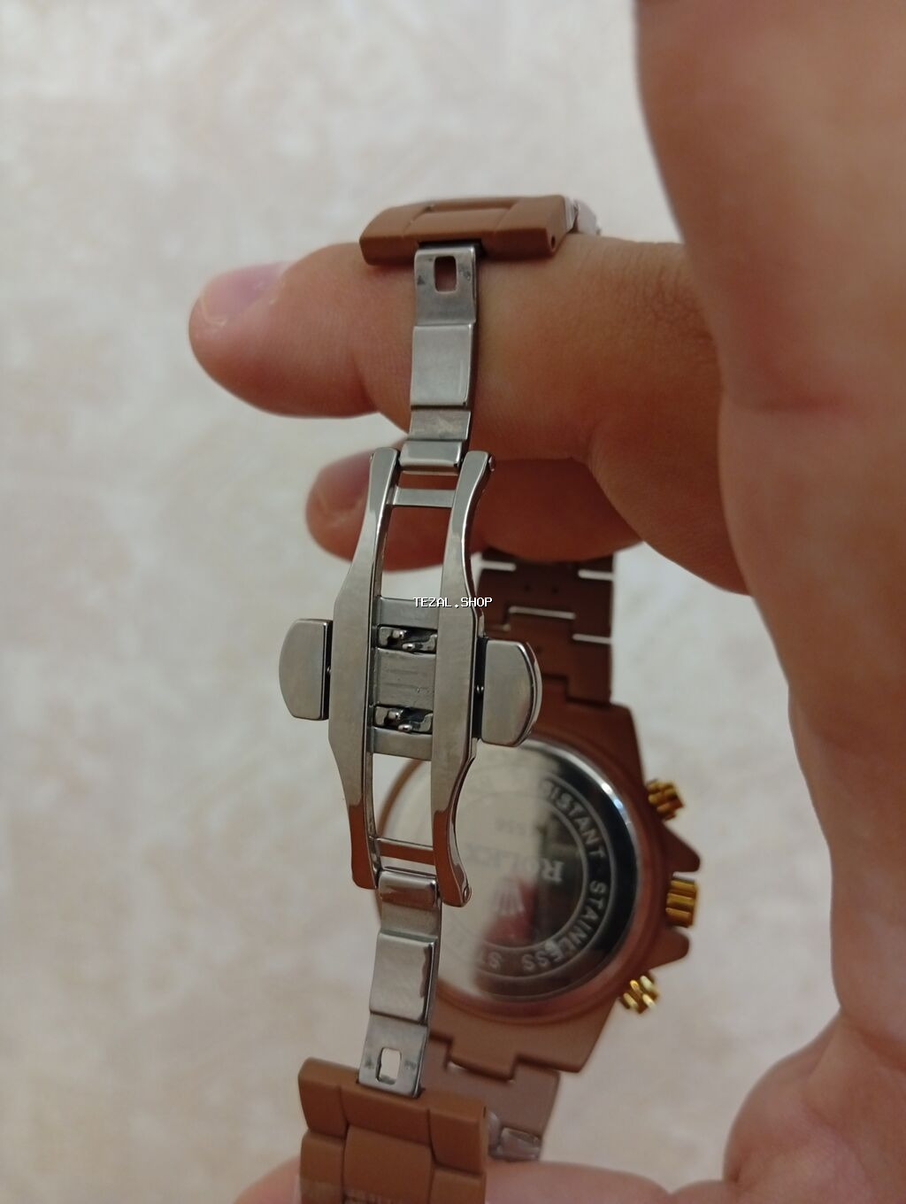 Yeni, Qol saatı, Rolex, rəng - Qəhvəyi - şəkil 3