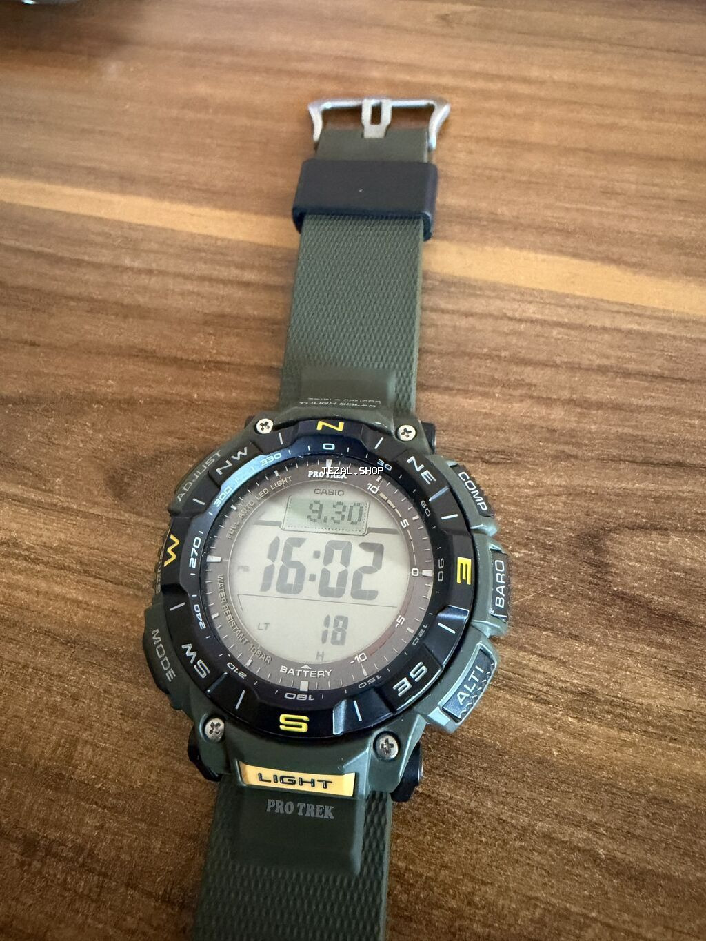 İşlənmiş, Qol saatı, Casio, rəng - Yaşıl - şəkil 2