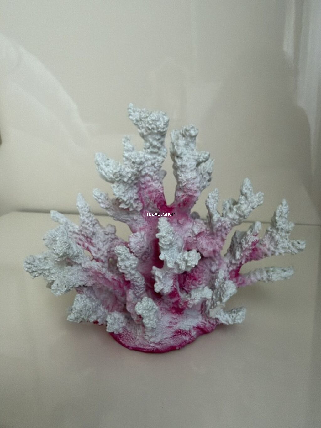 Akvaryum dekoru – mərcan fiquru - Material: qəliblənmiş süni mərcan