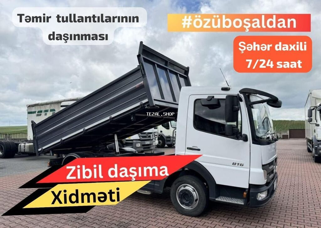 Bu xidmət təmir tullantılarının daşınmasını təmin edir. Xidmətə zibil - şəkil 3