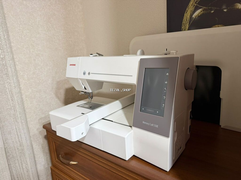 Janome 550e tikmə maşını satılır ​Evdə yaradıcılıq və ya kiçik biznes - şəkil 2