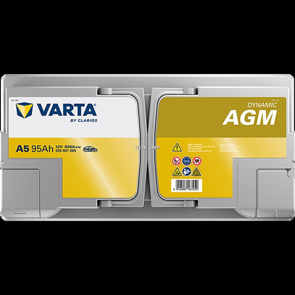 Varta, 95 ah, Orijinal, Almaniya, Yeni - şəkil 2
