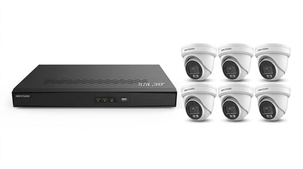 Hikvision 6 ədəd müşahidə kamerası + 500 GB yaddaşlı DVR komplekt