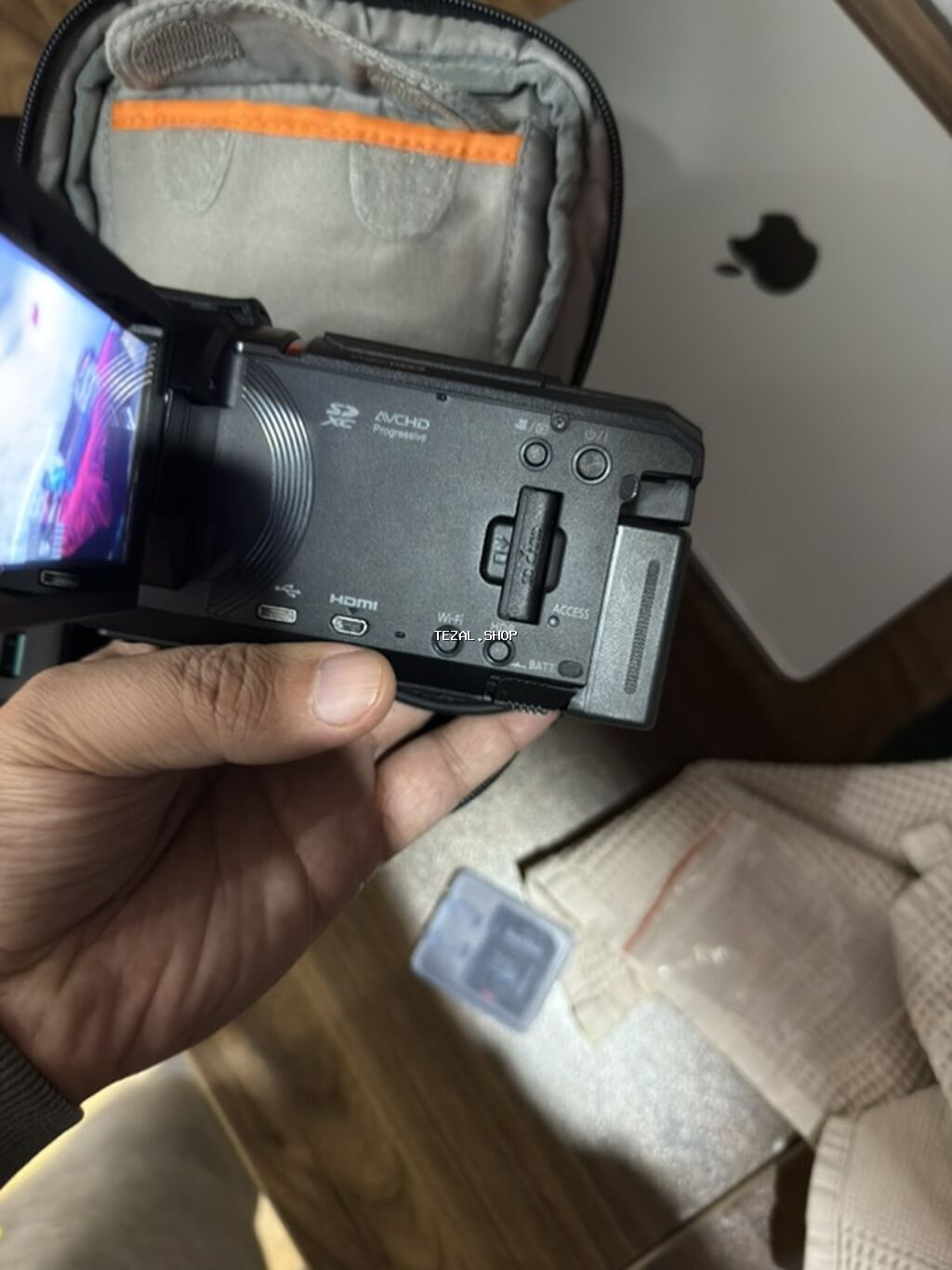 Cemi 2 ay islenib Panasonic HC‑VX1 4K videogörüntü kamera - 4K (UHD) - şəkil 3