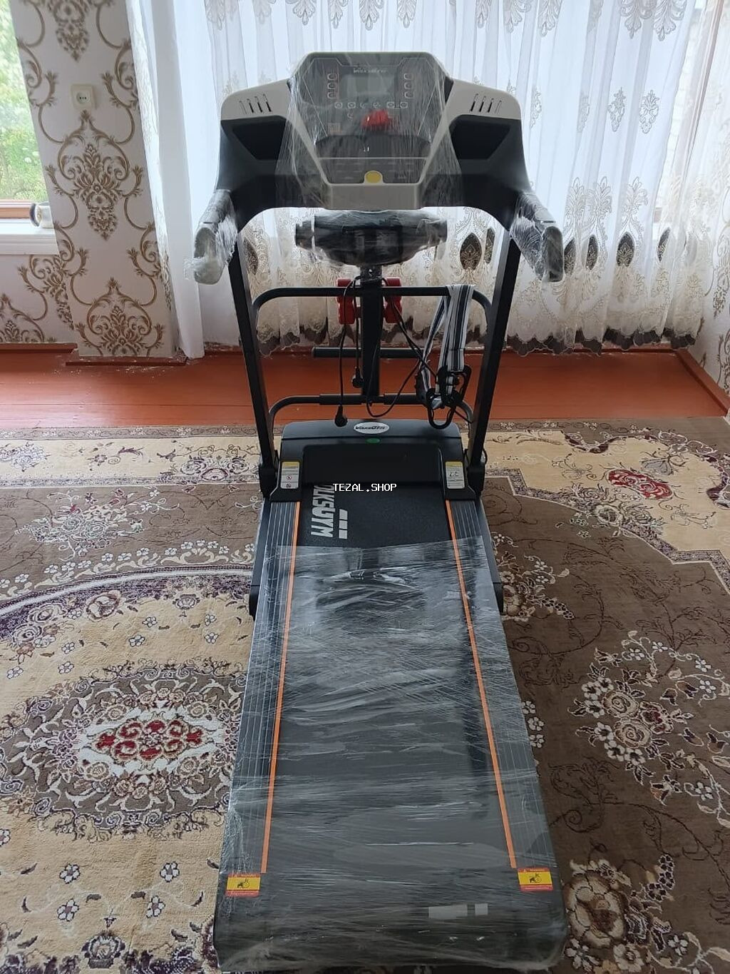VolksGym qaçış trenajoru.Yeni işlədilməmiş salafan + qantellər var - şəkil 2
