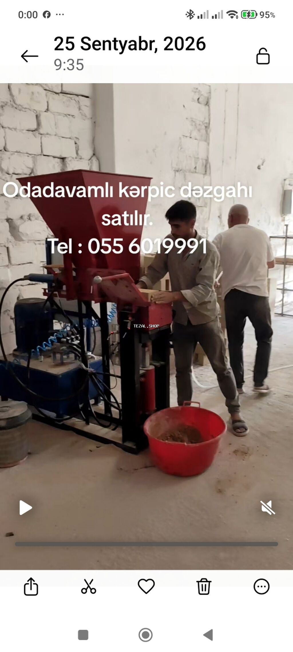 Məhsul: KƏRPİC DƏZGAHI Manqal üçün odadavamlı kərpic və istehsal - şəkil 2