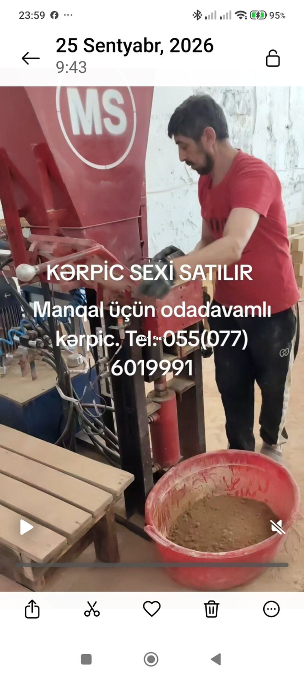 Məhsul: KƏRPİC DƏZGAHI Manqal üçün odadavamlı kərpic və istehsal - şəkil 3