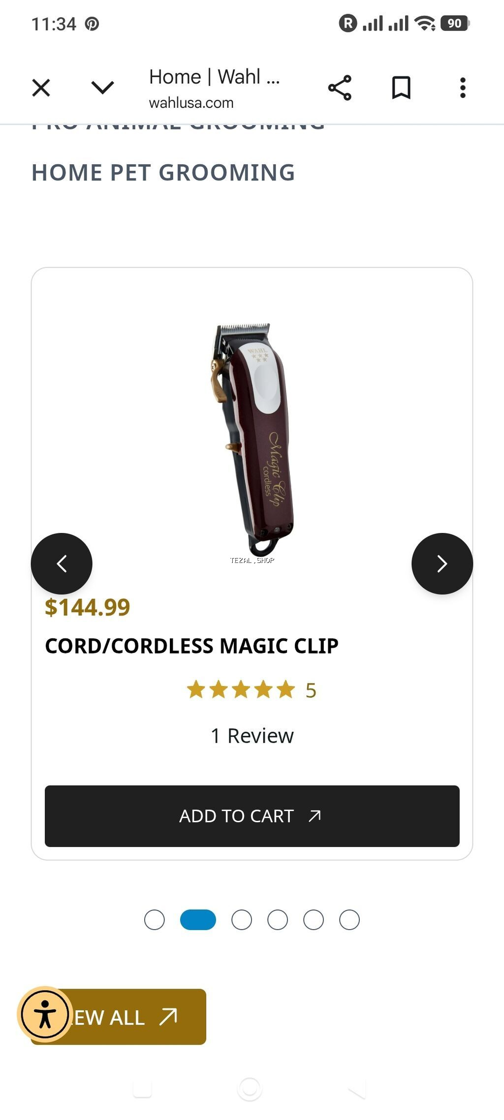Wahl Cord/Cordless Magic Clip – original əlimdə var Cənubi Koreyadan Xırdalan — TezAl.shop