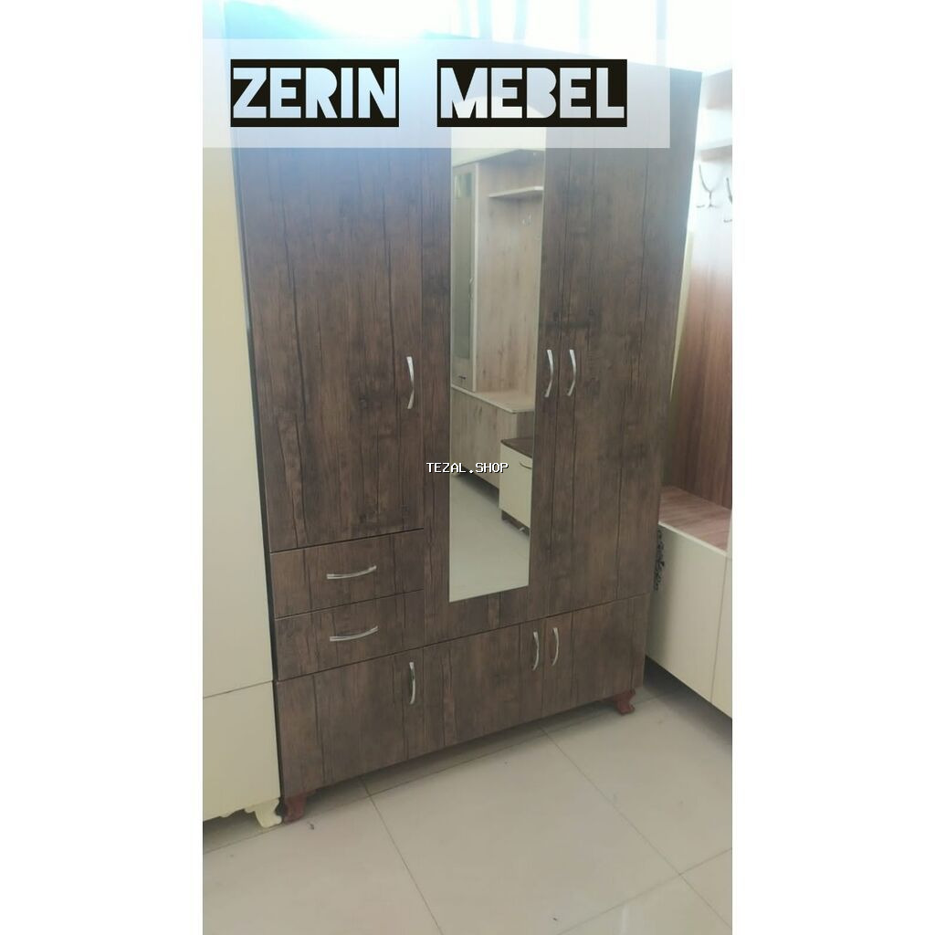 ✅ Yeni 3 qapılı dolab – Topdan qiymətə pərakəndə satış. ✅ Tam yeni 3 - şəkil 3